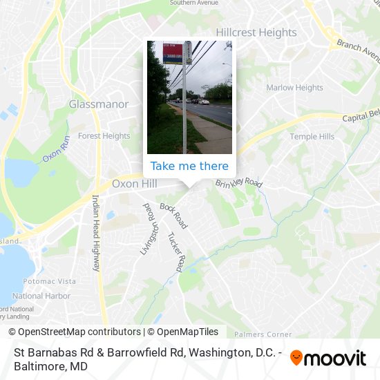 St Barnabas Rd & Barrowfield Rd map