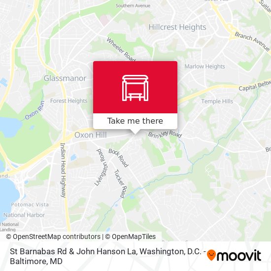 Mapa de St Barnabas Rd & John Hanson La