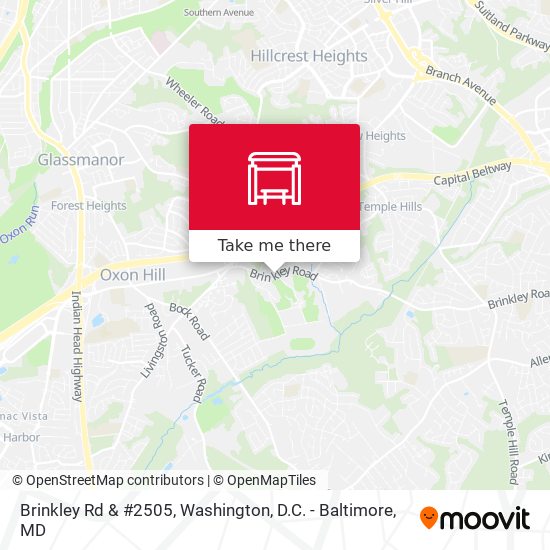 Brinkley Rd & #2505 map
