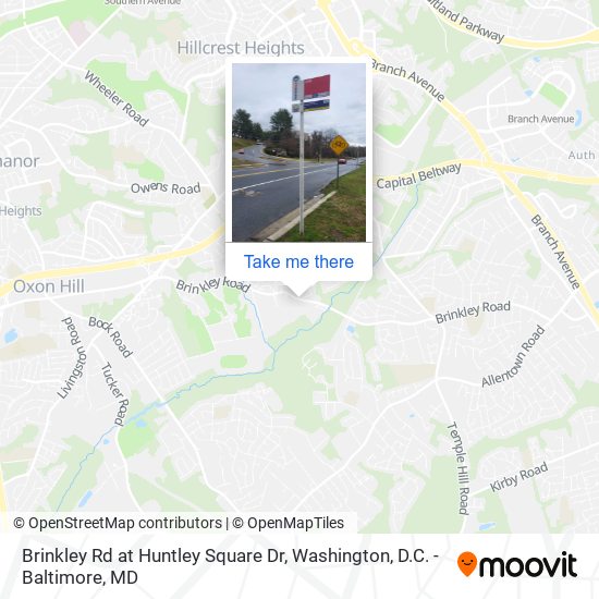 Brinkley Rd at Huntley Square Dr map