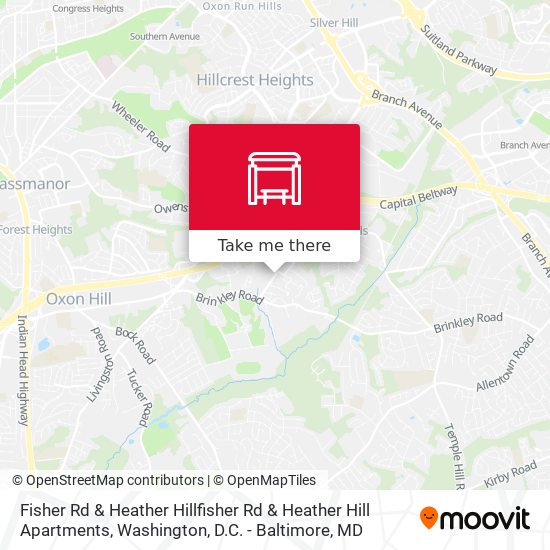 Fisher Rd & Heather Hillfisher Rd & Heather Hill Apartments map