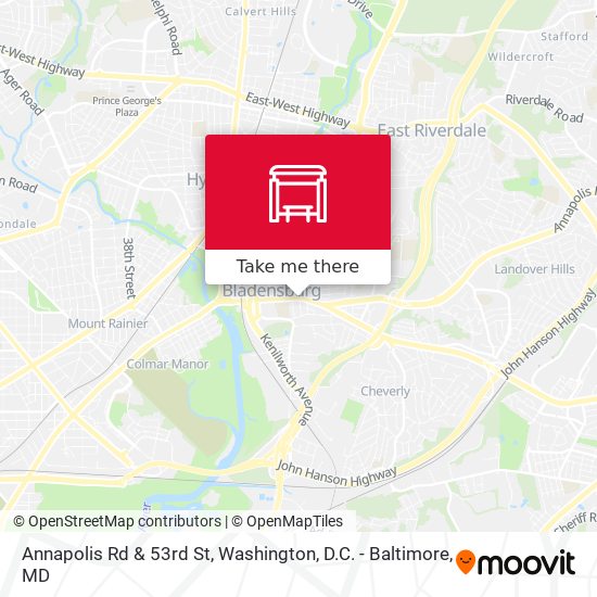 Mapa de Annapolis Rd & 53rd St