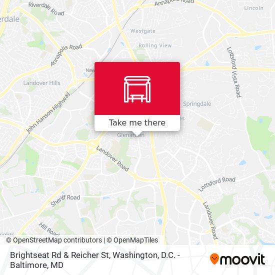 Mapa de Brightseat Rd & Reicher St