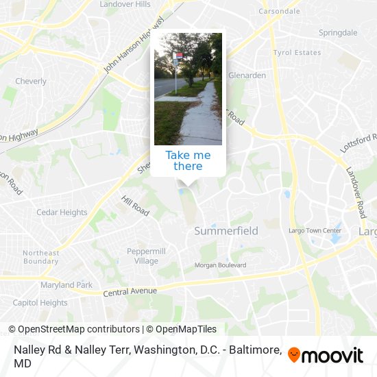 Mapa de Nalley Rd & Nalley Terr