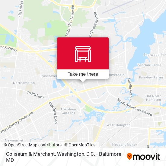 Mapa de Coliseum & Merchant