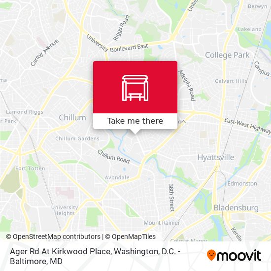 Mapa de Ager Rd At Kirkwood Place