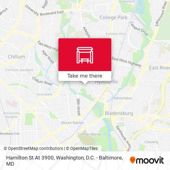 Mapa de Hamilton St At 3900