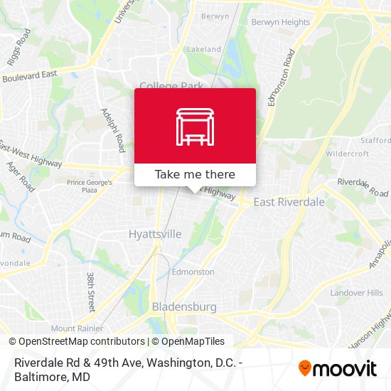Riverdale Rd & 49th Ave map