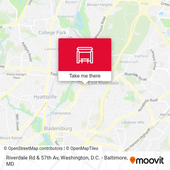 Riverdale Rd & 57th Av map