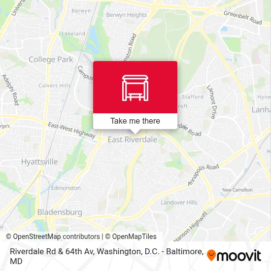 Riverdale Rd & 64th Av map