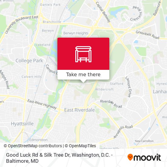 Good Luck Rd & Silk Tree Dr map