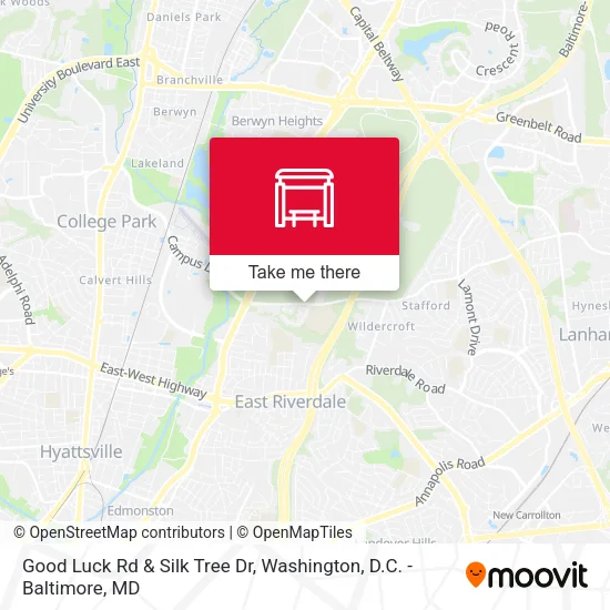 Good Luck Rd & Silk Tree Dr map