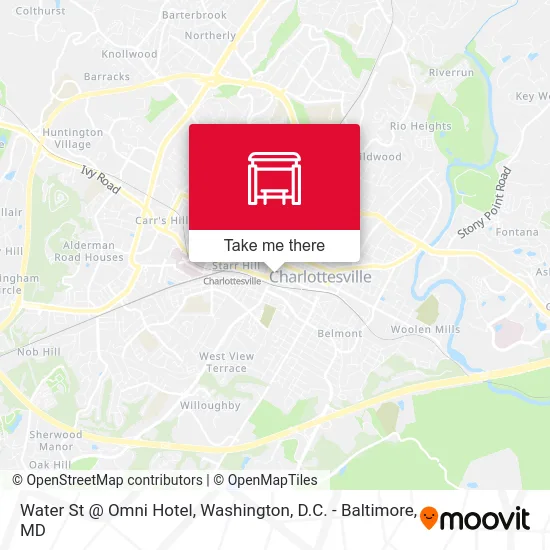 Water St @ Omni Hotel map