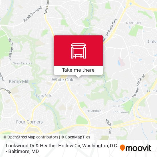 Lockwood Dr & Heather Hollow Cir map