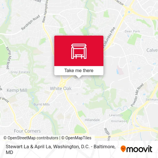 Stewart La & April La map