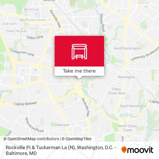 Rockville Pi & Tuckerman La (N) map