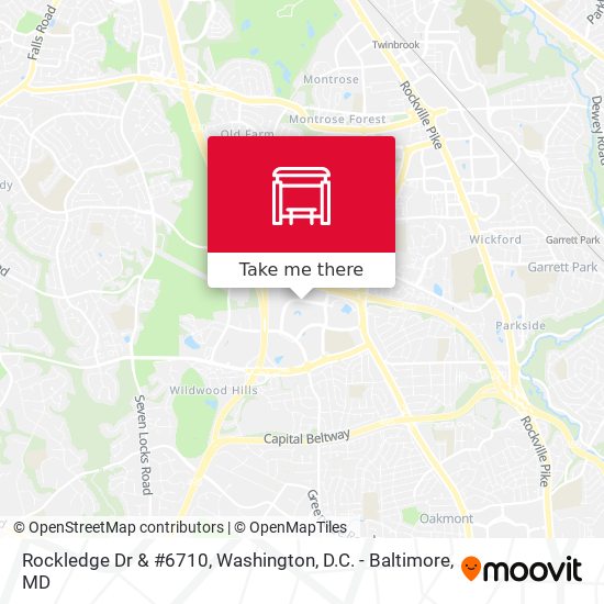 Mapa de Rockledge Dr & #6710