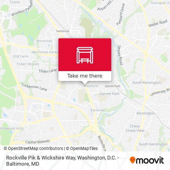 Rockville Pik & Wickshire Way map