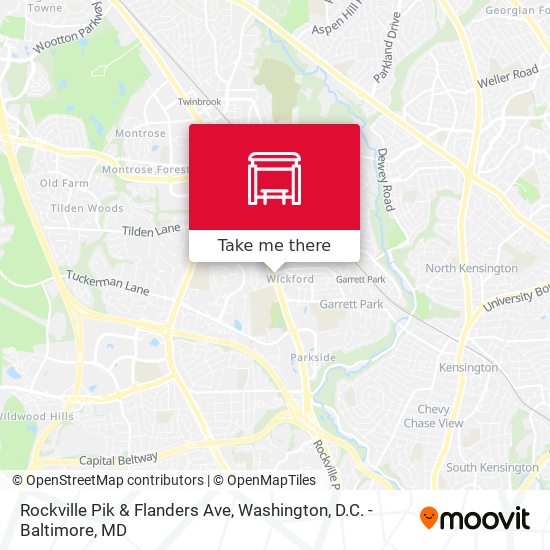 Mapa de Rockville Pik & Flanders Ave