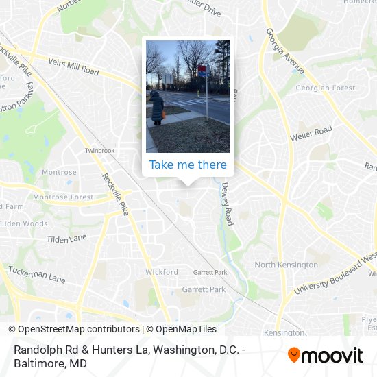 Mapa de Randolph Rd & Hunters La