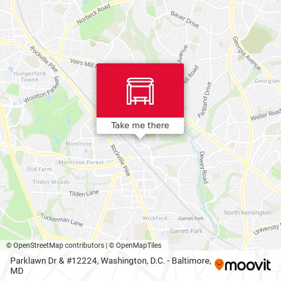 Mapa de Parklawn Dr & #12224