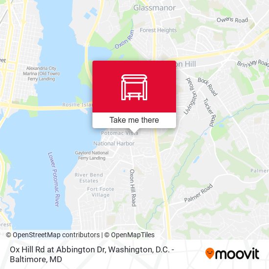 Mapa de Ox Hill Rd at Abbington Dr