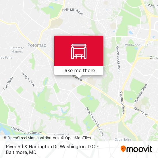 Mapa de River Rd & Harrington Dr