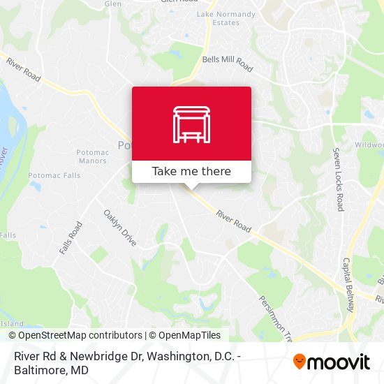 Mapa de River Rd & Newbridge Dr