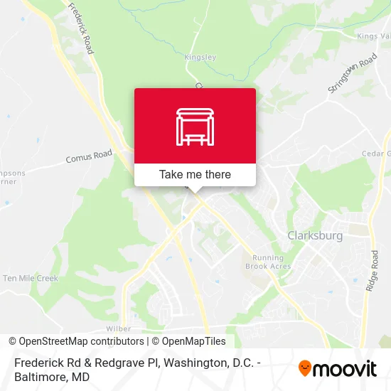 Frederick Rd & Redgrave Pl map