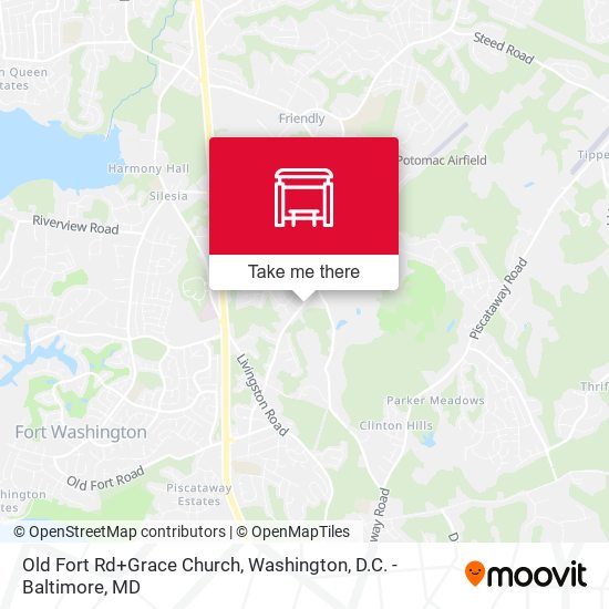 Old Fort Rd+Grace Church map