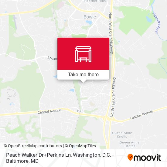 Peach Walker Dr+Perkins Ln map