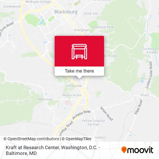 Kraft at Research Center map