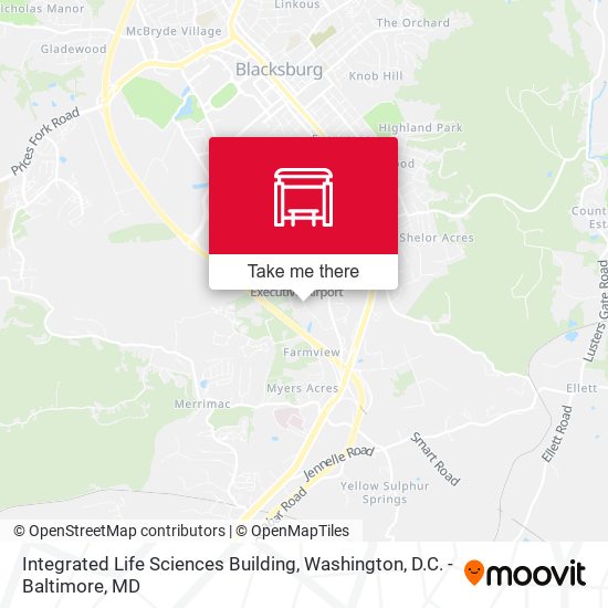 Integrated Life Sciences Building map