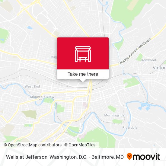 Wells at Jefferson map