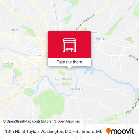 Mapa de 13th Nb at Tayloe