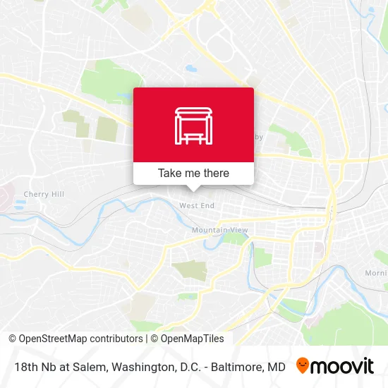 18th Nb at Salem map