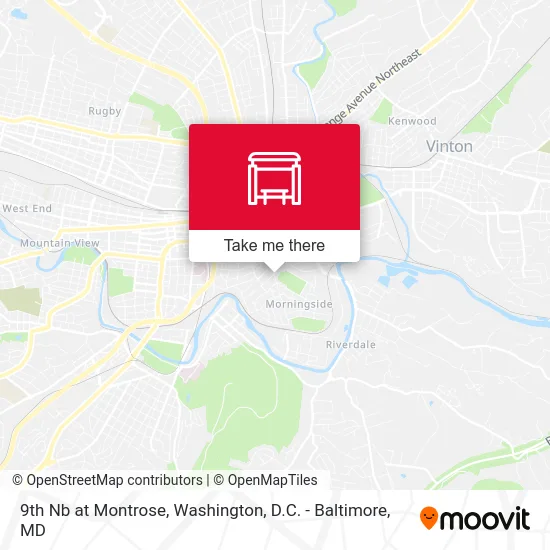 9th Nb at Montrose map