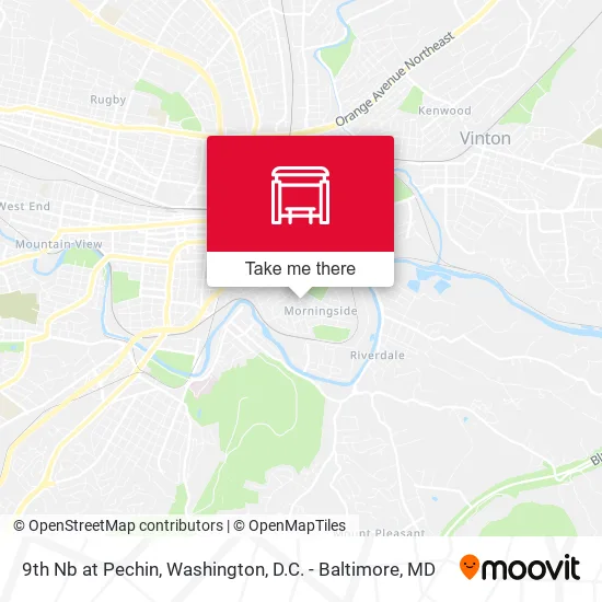 9th Nb at Pechin map