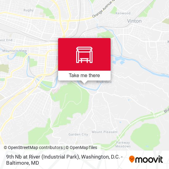 Mapa de 9th Nb at River (Industrial Park)