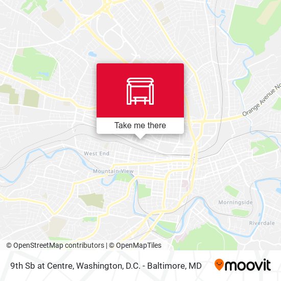 9th Sb at Centre map