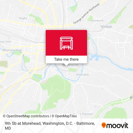 9th Sb at Morehead map