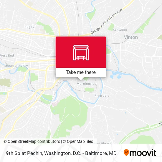 9th Sb at Pechin map