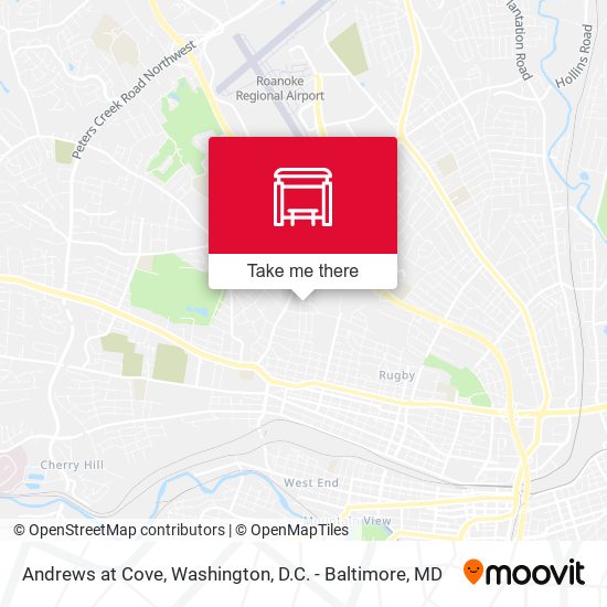 Andrews  at Cove map