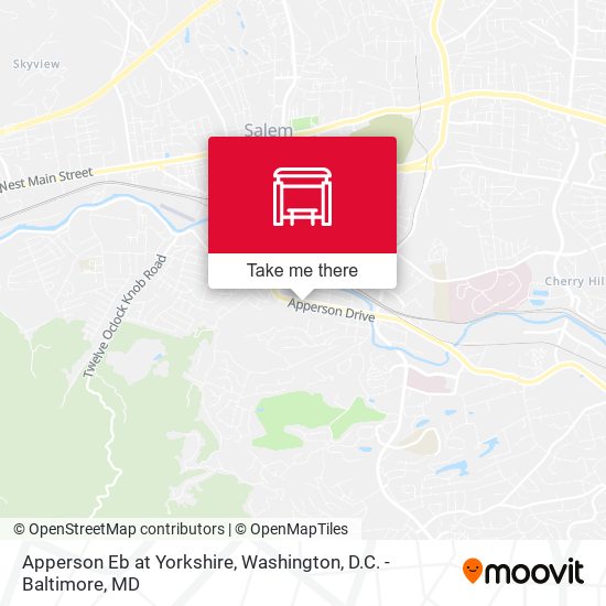 Apperson Eb at Yorkshire map