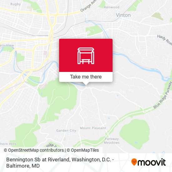Mapa de Bennington Sb at Riverland