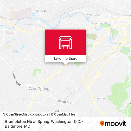 Brambleton Nb at Spring map