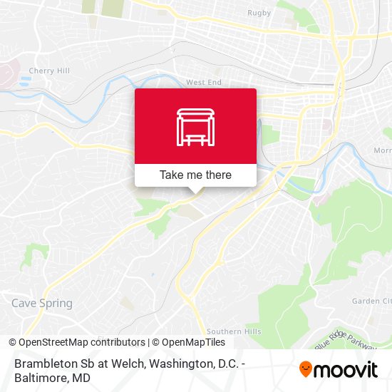 Brambleton Sb at Welch map