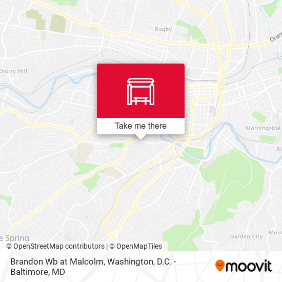 Mapa de Brandon Wb at Malcolm