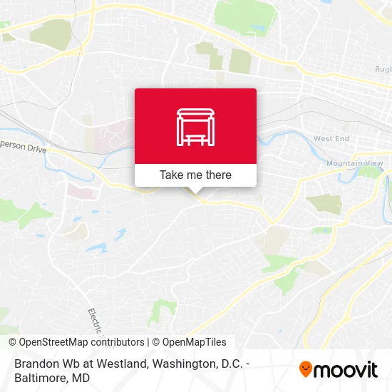 Brandon Wb at Westland map