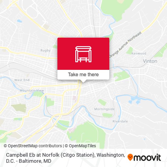 Mapa de Campbell Eb at Norfolk (Citgo Station)